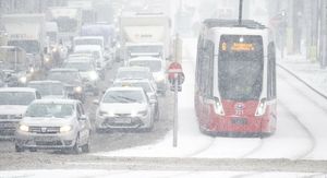 Beč pod snijegom i ledom