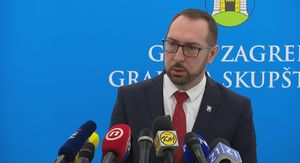 Tomislav Tomašević, gradonačelnik Grada Zagreba