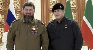 Ramzan i Adam Kadyrov