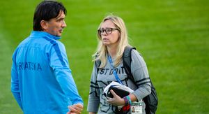 Zlatko Dalić i Iva Olivari