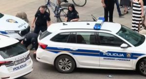 Snimka privođenja u Novom Zagrebu