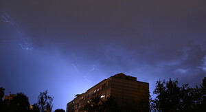 Munje iznad Zagreba