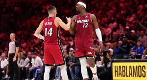 Tyler Herro i Bam Adebayo