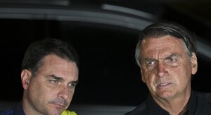 Flavio i Jair Bolsonaro