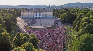 Doček norveške reprezentacije
