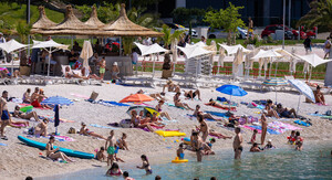 Plaža, ilustracija
