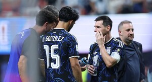 Lionel Messi i suigrači iz reprezentacije