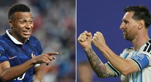 Kylian Mbappe i Lionel Messi