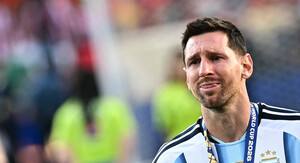 Lionel Messi u suzama