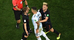 Modrić, Otamendi i Rakitić