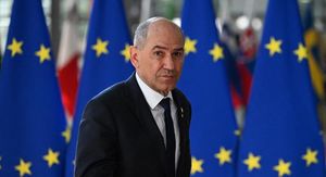 Slovenski političar Janez Janša