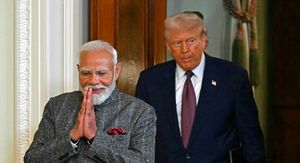 Indijski premijer Narendra Modi i predsjednik SAD-a Donald Trump
