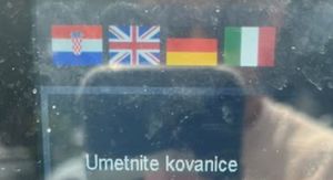 Aparat za naplatu parkinga u Rovinju