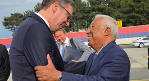 Aleksandar Vučić i Antonio Costa