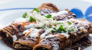 Enfrijoladas