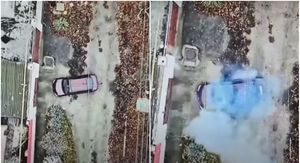 Napad ruskih dronova u Hersonu