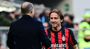 Massimiliano Allegri i Luka Modrić