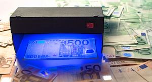 Krivotvorene novčanice, ilustracija