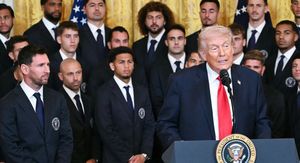 Donald Trump i Lionel Messi