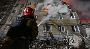 Službe na terenu nakon napada na Harkiv - 4