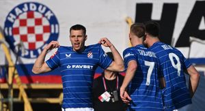 Vidović slavio gol Dinama na Poljudu