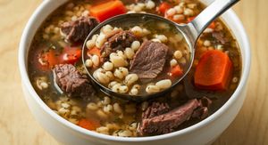 Zasitno varivo od junetine i ječma