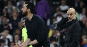 Alvaro Arbeloa i Pep Guardiola