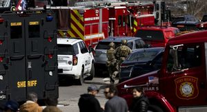 Hitne službe na mjestu napada