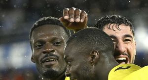 Igrači Villarreala slave pogodak