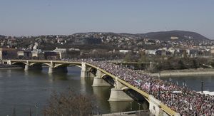 Povorka u Budimpešti
