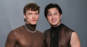 Connor Storrie i Hudson Williams na Vanity Fair partyju 2026.