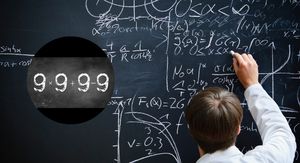 Rješavanje zadatka na ploči i matematička zagonetka s brojem 9