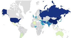 Karta najomraženijih država svijeta