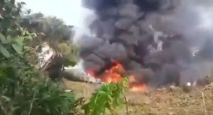 Pad aviona u Kolumbiji