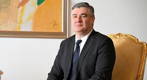 Predsjednica Sjeverne Makedonije Gordana Siljanovska-Davkova u posjetu Pantovčaku - 18