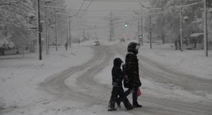 Snijeg u BiH, ilustracija