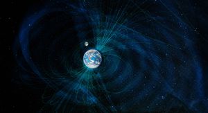 Zemljino magnetsko polje, ilustracija