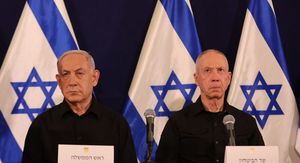 Izraelski premijer Benjamin Netanyahu i ministar obrane Yoav Gallant