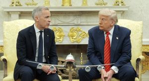Mark Carney i Donald Trump u Bijeloj kući - 1
