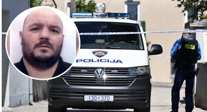 Kristijan Aleksić i policija u Drnišu