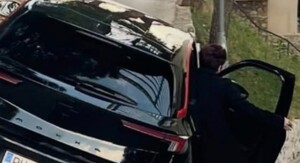 Automobilska nezgoda pri parkiranju