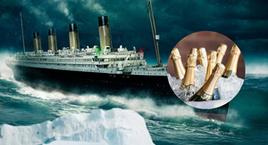 Titanic i boce Šampanjca
