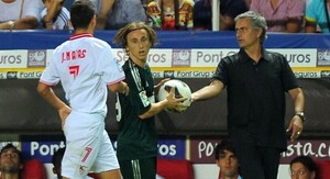 Luka Modrić i Jose Mourinho