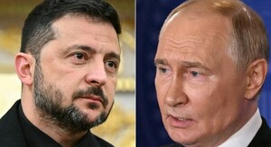 Volodimir Zelenski, Vladimir Putin