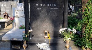 Grob Ane Mladić (Foto: AFP)