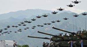 Roj južnokorejskih vojnih dronova