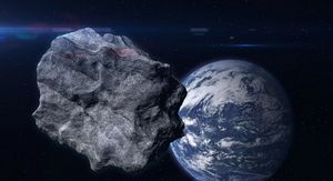 Asteroid, ilustracija