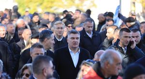 Zoran Milanović u Vukovaru 2023. godine