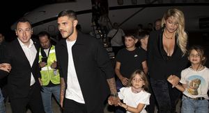 Mauro Icardi i Wanda Nara s kćerima