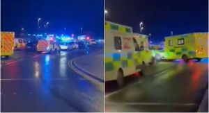 Napad u vlaku u Engleskoj